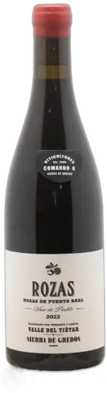 image du vin Espagne Sierra de Gredos Valle Del Tietar Rozas Comando G. 2022