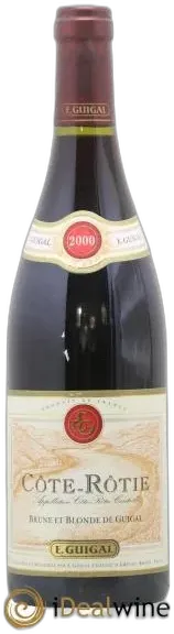 photos du vin Côte-Rôtie Côtes Brune et Blonde Guigal 2000
