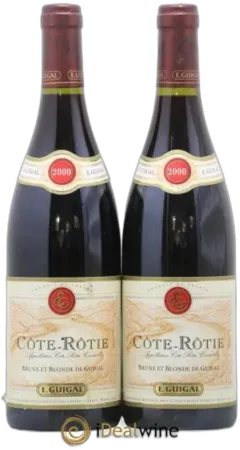 photos du vin Côte-Rôtie Côtes Brune et Blonde Guigal 2000
