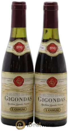 aperçu du vin Gigondas Guigal 1990
