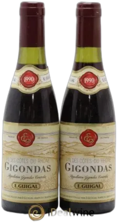 aperçu du vin Gigondas Guigal 1990