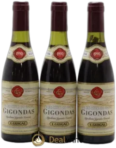 aperçu du vin Gigondas Guigal 1990