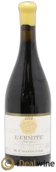 photo du vin Hermitage Ermitage L&Apos;Ermite Chapoutier