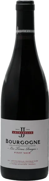 photo du vin Bourgogne les Terres Rouges Pinot Noir Rouge 2022