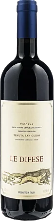 vue du vin Tenuta San Guido la Difese Igt Toscana