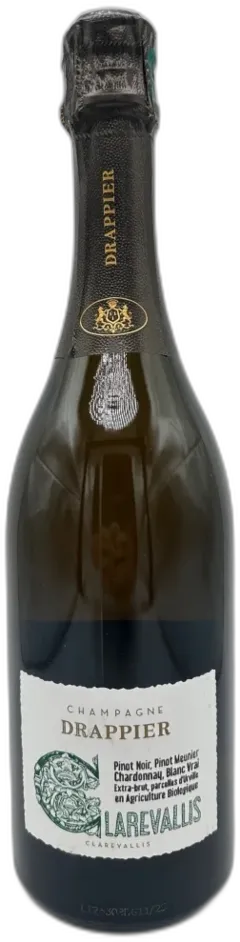 image du vin Champagne Extra Brut Bio Aoc Clarevallis Drappier
