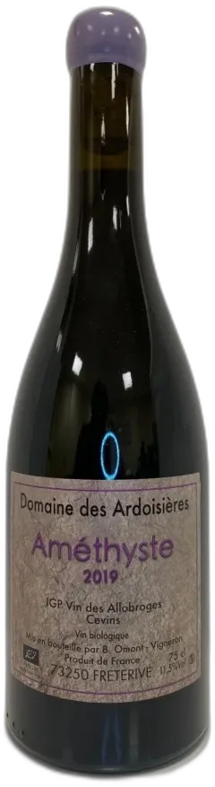 photo du vin Igp Vin de Pays des Allobroges Améthyste Domaine des Ardoisières