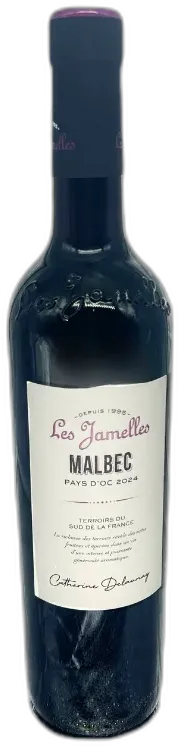 photo du vin Igp oc Malbec Jamelles Rouge les Rois Malts