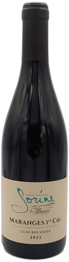 photo du vin Bourgogne Maranges 1er Cru Clos Roussots Rouge 2023 Christian Sorine