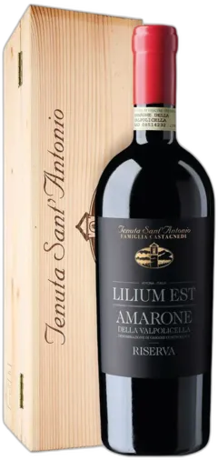 vue du vin Amarone Della Valpolicella Riserva Doc Lilium Est Tenuta Sant’Antonio 2012