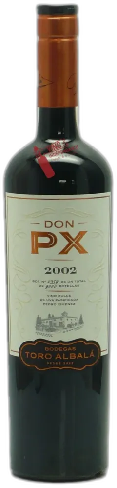 vue du vin Bodega Toro Albala Espagne Montilla-Moriles Don px 2003