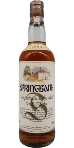 aperçu du vin Springbank Vintage 1963
