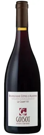 capture du vin Domaine Goisot Cotes d’Auxerre le Court Vit