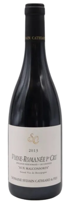 image du vin Domaine Cathiard Sylvain Aux Malconsorts