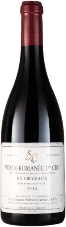 illustration du vin Domaine Cathiard Sylvain en Orveaux