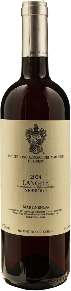 illustration du vin Langhe Doc Nebbiolo Martinenga Marchesi di Gresy 2024