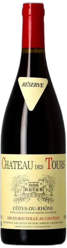 photo du vin Rayas Chateau des Tours Cotes du Rhone Grande Reserve, Rhone, France 2002