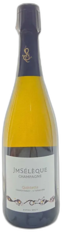photo du vin Quintette Chardonnay 5 Terroirs Extra Brut j-m Seleque dg