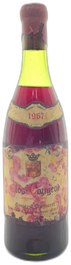 photo du vin Clos de Vougeot Georges Mugneret 1967