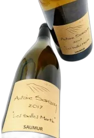 illustration du vin Saumur les Salles Martin 2018 Antoine Sanzay