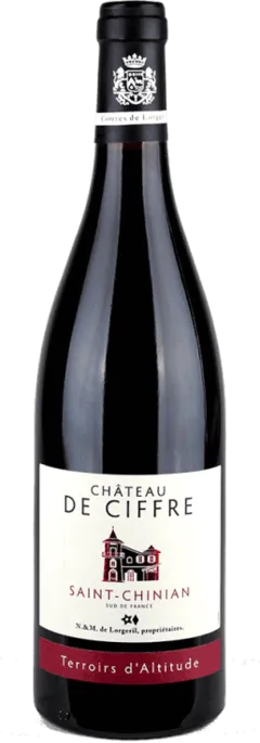 photo du vin Saint-Chinian Château de Ciffre Vin Rouge Aop