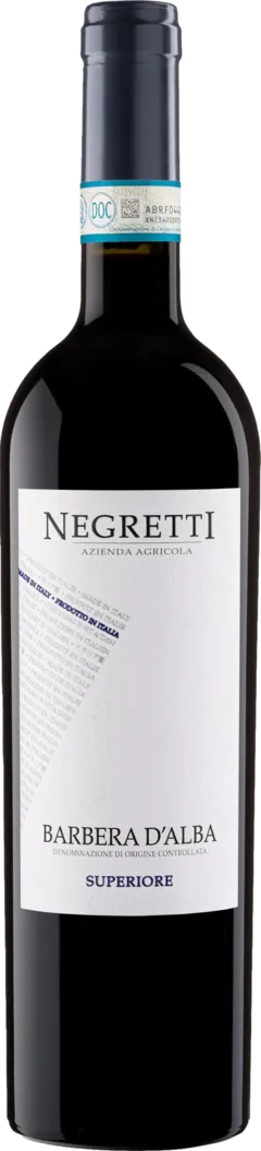 photo du vin Barbera d’Alba Doc Superiore Negretti 2022