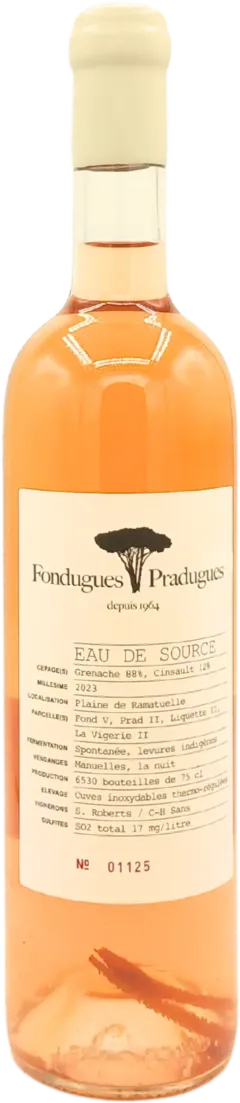 image du vin Rosé Côtes de Provence "Eau de Source"