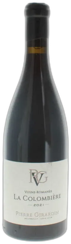 vue du vin 2021 Pierre Girardin, Vosne-Romanee, la Colombiere