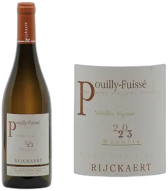 photo du vin Domaine Rijckaert Pouilly-Fuissé Sur le Roche Blanc