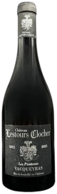 image du vin Château Lestours Clocher les Pénitents Blanc 2023 Vin de l’Aoc Vacqueyras