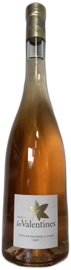 photo du vin Cotes de Provence Château les Valentines a Bio