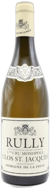 illustration du vin Domaine de la Folie Rully Blanc 1er Cru Clos Saint-Jacques 2024