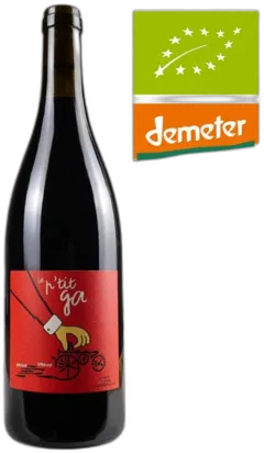 photo du vin Vin Nature Rouge le p’Tit ga les Caves Cathédrales