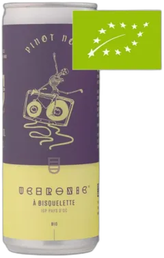 illustration du vin Vin Rouge Uchronic Pinot Noir Igp Pays d’oc Bio