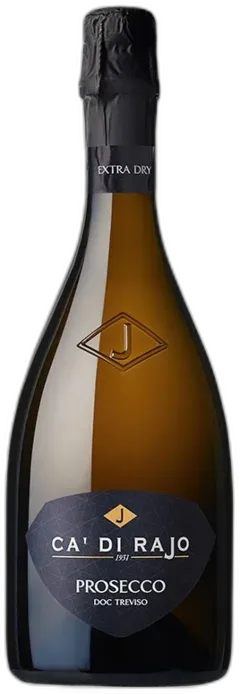 illustration du vin Prosecco Spumente Extra Dry Doc Treviso ca di Rajo