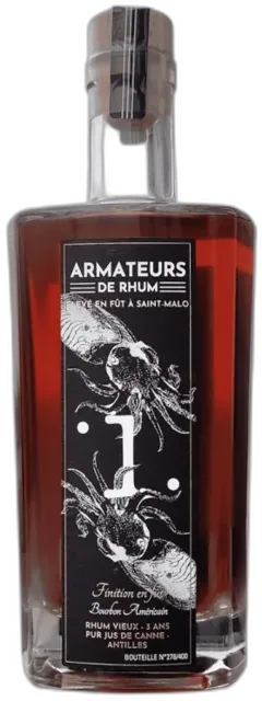 photo du vin Rhum Vieux Bourbon Américain Finish n°1 Armateurs de Rhum