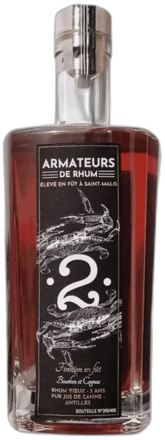 photo du vin Rhum Vieux Bourbon Cognac Finish n°2 Armateurs de Rhum