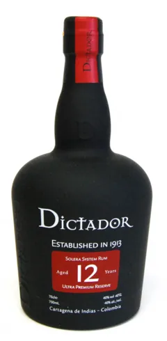 aperçu du vin Rhum Dictador 12 Ans