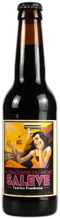 illustration du vin Bière Brasserie du Mont Salève Tzarine Framboise is