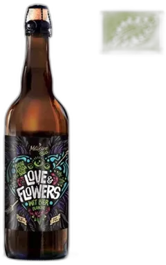 photo du vin Bière Mélusine Love & Flowers