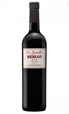 capture du vin Merlot Igp Pays d’oc les Jamelles