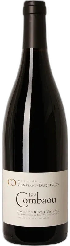 image du vin Lou Combaou Côtes du Rhône Villages Constant Duquesnoy