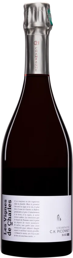 photo du vin Domaine c H. Piconnet Champagne Brut Nature "les Vignes de Charles" Rosé Vendange 2019 Dégorgement 03 2024