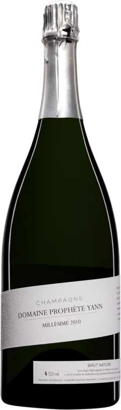 photo du vin Domaine Yann Prophète Champagne Brut Nature Blanc de Blancs Millésimé Blanc 2010