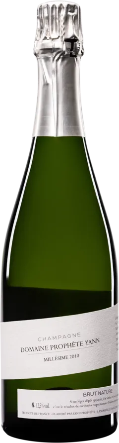 photo du vin Domaine Yann Prophète Champagne Brut Nature Blanc de Blancs Millésimé Blanc 2010