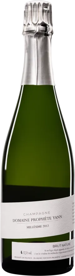 aperçu du vin Domaine Yann Prophète Champagne Brut Nature Blanc de Blancs Millésimé Blanc 2012