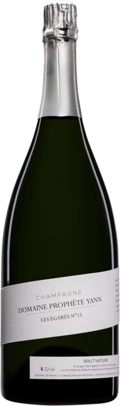 capture du vin Domaine Yann Prophète Champagne Brut Nature Blanc de Noirs Millésimé "les Égarés" Blanc 2015