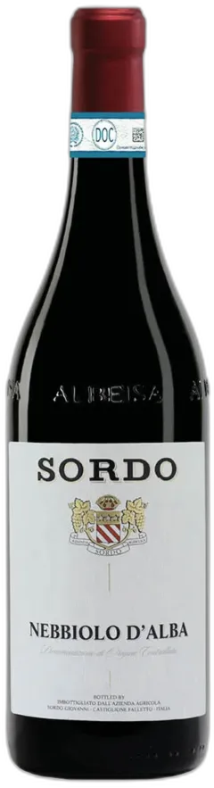 photo du vin Nebbiolo d’Alba Doc Giovanni Sordo 2023