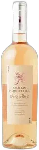 vue du vin Château Pique-Perlou Dame de Pique