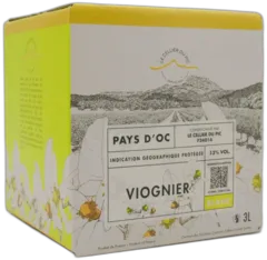 photo du vin Igp Pays d’oc Viognier Cellier du Pic 3 Litres